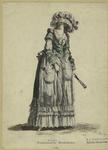 Französische Modedame, 1785