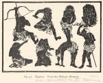Negroes. From the Hokusai Mangwa