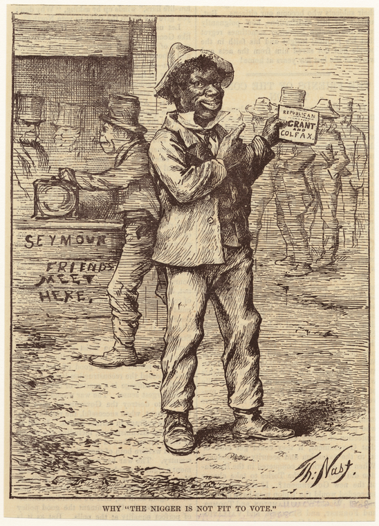 Why The Nigger Is Not Fit To Vote NYPL Digital Collections