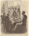 Significant election scene at Washington, June 3, 1867