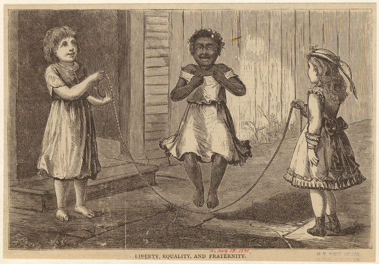 Liberty, equality, and fraternity NYPL Digital Collections