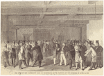 The area of the convention hall at Charleston, South Carolina, on the morning of April 23, 1860