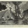 Burning of the frigate "Merrimac" and the Norfolk navy-yard