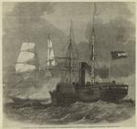 Destruction of the federal merchantman Harvey Birch by the confederate war-sloop Nashville