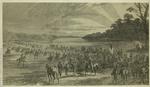 Confederate cavalry crossing the Potomac, June 11, 1863