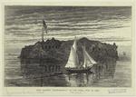 Fort Sumter "repossessed" by the Union, February 18, 1865