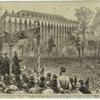 Louisiana, great mass meeting of citizens, on Lafayette Square, New Orleans, April 6th to indorse President Hayes's southern policy and sustain the Nicholls government