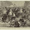Surrounded - Desperate charge of Gen. Crook's cavalry at the Battle of the Rosebud