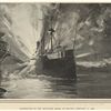 Destruction of the battleship Maine, at Havana, February 15, 1898