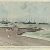 Captured Spanish vessels at anchor in Man-of-War Harbor, Key West
