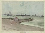 Captured Spanish vessels at anchor in Man-of-War Harbor, Key West