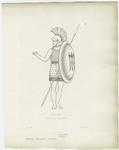 Greek warrior, from a fictile vase in my possession