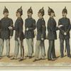 Signal-Corps, Sergeant ; Genie-Corps, Sergeant ; Zeugfeldwebel ; Commissariats-Sergeant ; Post-Quartiermeister-Sergeant ; Hospital-Steward ; Acting Hospital-Steward ; Krankenträger