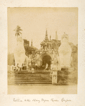 Entrance to the Shawy Dagone Pagoda, Rangoon.