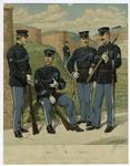 Enlisted men, Infantry, [full dress]