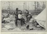 Sunday morning in camp of U.S. Regulars (colored) at Chickamauga Park