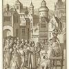 Comment Guillaume de Pommiers, atteint de trahison, et un sien clerc, furent décollés à Bordeaux par ordre du lieutenant du roi d'Angleterre (1377)