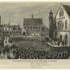 The Binnenhof at the Hague, on May 13, 1619
