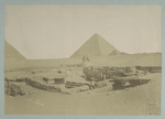 Sphinx et la pyramides de Ceops avec leterly[?]