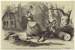 Deadly attack of a wolf upon a man, and heroic conduct of the man's wife
