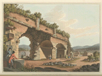 Part of the grand gallery of the Temple of Diana