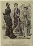 Women in dresses, Paris, France, 1881