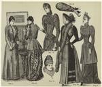 Women's fashions, United States, 1890s