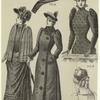 Women's winter fashions, United States 1890s