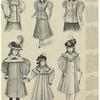 Coats and jackets for young and teenage girls, United States, 1890s