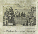 Das al Charim mit der westlichen Tempel mauer