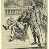 Men on terrace, England, 1890s