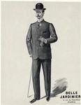 Man in suit, Paris, France, 1900