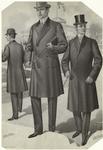 Well-dressed men, outdoors, 1901s