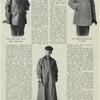 The "long short coat" made of Danish leather ; The three-quarter coat of corduroy ; The new long coat for men with elastic rubber yoke