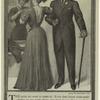 Man in coat and woman in dress, United States, 1901s