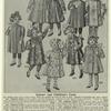 Infants and chidlren's coats