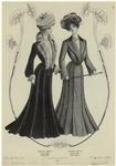 Women in jackets and skirts, 1901s