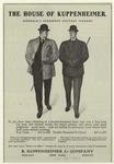 Men in top coats and sack suits, United States, 1901s