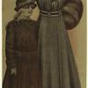 Woman and girl in winter clothing, 1915