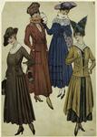 Women's fashions, ca. 1917