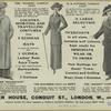The ladies' "Balmacaan" ; The Blenheim coat and skirt ; The "Solent" conduit coat