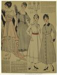 Women in dresses, 1910s