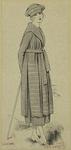 Woman in dress, 1910s