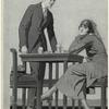 Man and woman at a table, United States, 1919