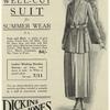 Well-cut suit for summer wear