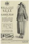 Well-cut suit for summer wear