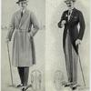 Man wearing overcoat and man wearing tailcoat, United States, 1920s