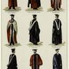 Academic robes of Oxford, Cambridge, and Edinburgh Universities