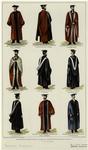 Academic robes of Oxford, Cambridge, and Edinburgh Universities
