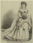 Prinzessin LouiseMargarethe von Preutzen in Brautkleide